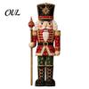Vánoční patchwork látka DIY Decor Kit Sada, Santa Sněhulák Strom Řemeslné sady pro domov Vintage sváteční šití pro dospělé, Projekty v ručně vyráběném stylu