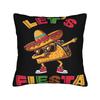 Decorative Pillow Covers Lets Fiesta Cinco De Mayo  Stuff Home  Throw Pillow Case Cover Square Multi Size