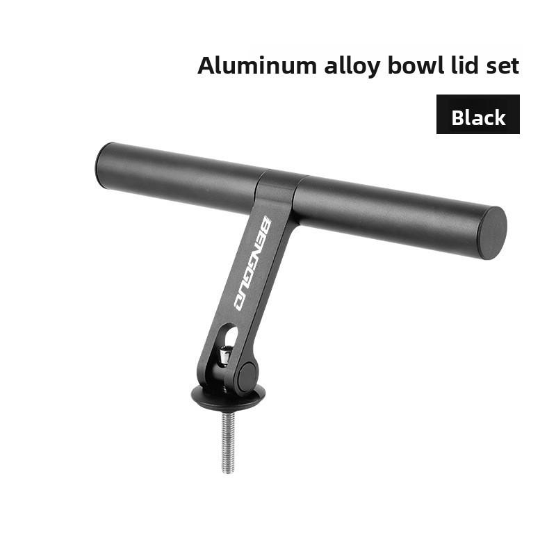 

Bicycle Extension Mount Aluminum Alloy Handlebar Clamp For Mountain Bike Riders чёрный
