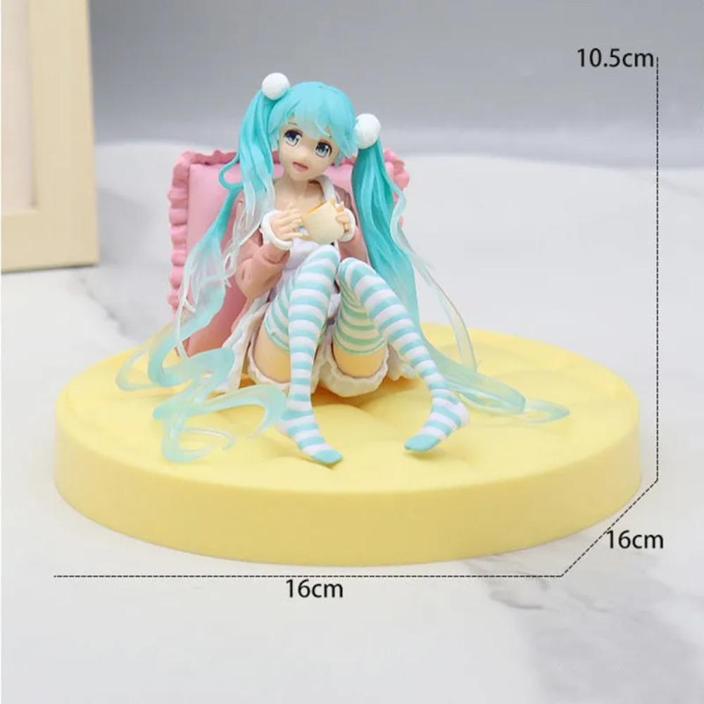 Hot Kawaii Girl Hatsune Miku Anime Figure Fashion Subclture Miku Action Figure Birthday Gift PVC Collection Model Doll Toys