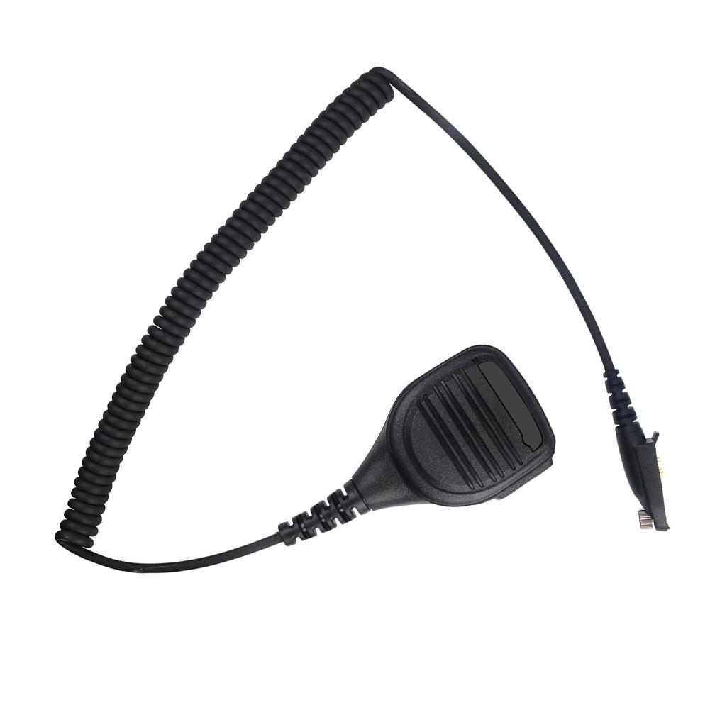 Spring Cable Handheld Speaker Mic for ROYASU Talkies UV850Pro HW UV910 HW UV938 with 0.6m to 2.5m Stretch Length