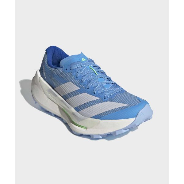 adidas Trail Terrex Agravic Trail Blue Burst Dash Grey Lime Burst Women Sneakers JR9112