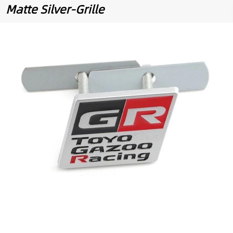 Kovová nálepka na auto GR Gazoo Racing Logo Znak Odznak Obtisk pro HV Y-ARiS GRMN 86 P-rius H-arrier