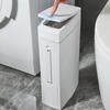 Trash Can and Toilet Brush Set Trash Cans Toilet Brush Garbage Bucket and Toilet Brush with Holder Set for Bathroom