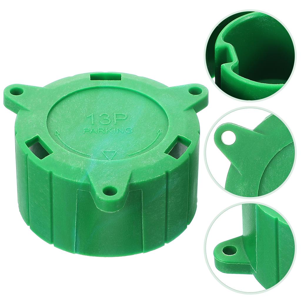 Plug Dust Cover Trailer Supplies Connector 13 Pin Alignment Cap Socket Protector