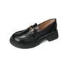 Retro Thick-soled and Elegant Loafers for Women's Feet, Soft-soled and High-end Shoes