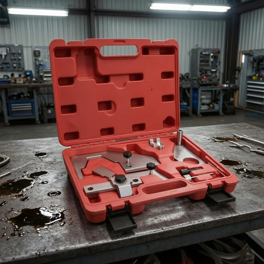 HighCarbon Steel Engine Timing Tool Kit | Aluminum Alloy Construction, with Hard