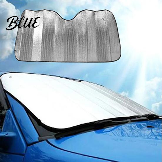 1ks Skládací kryt čelního skla automobilu Přední zadní blok Sluneční clona
