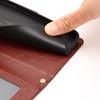 Flip cover mobile phone case is suitable for Samsung A57IPHONE mobile phone leather case insert card magnetic attraction solid color Crazy Horse patte