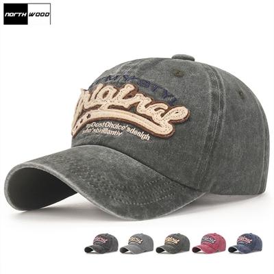 Northwood Women's Summer Cap Cotton Embroidery Men's Baseball Caps Sun Snapback Hat Hip Hop Dad Hats