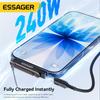 Essager 240W USB C OTG Adapter With Stand 90 Degree Type C Female To iP Male Converter For iPhone 17 16 Macbook Xiaomi Samsung