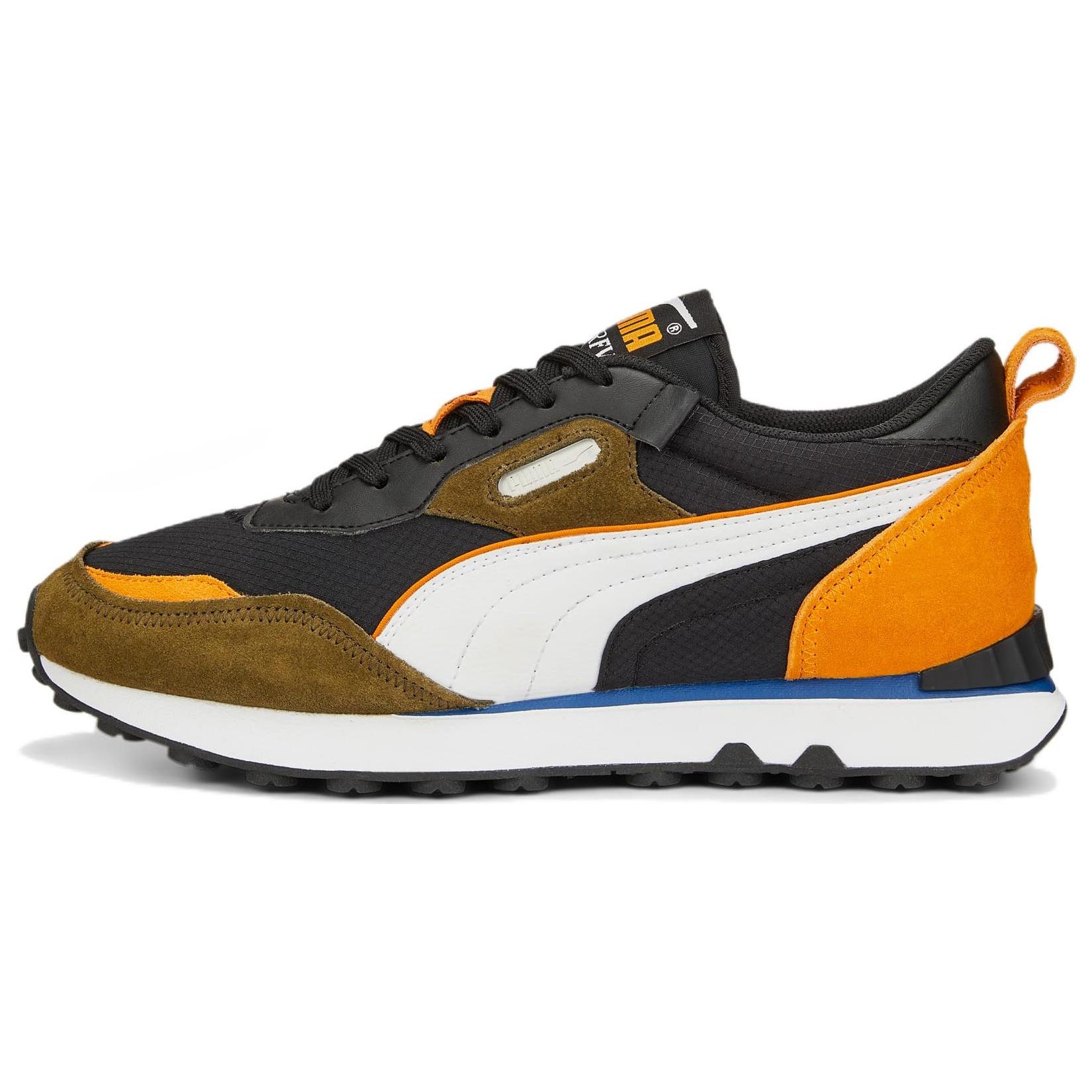 PUMA Rider FV Future Vintage Black Orange Brick Unisex 387672-13 EU 40