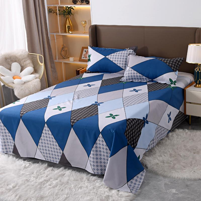 Leopard Print Bed Sheet Set Cheetah Skin Print Sheets Animal Theme Bedding Set With 1 Flat Sheet 2 Pillowcase Queen King Size