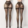 Suspender Ultra Thin Pantyhose Woman Black Sexy Thigh High Stockings with Garter Breathable Comfortable Long Stocking for Women