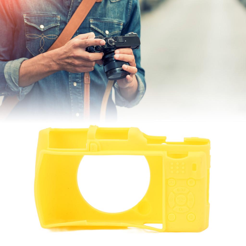 Silicone Camera Protective Case Soft Textured Surfaces Detachable Camera Silicone Cover Case for Fuji XM1