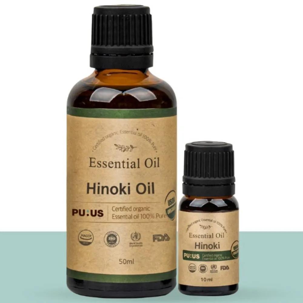 Olio di Cipresso Hinoki Aroma Naturale Profumo Induttore di Sonno Massaggio Spa per Coppie Bagno Mezzo Corpo Profumo Buono per il Sonno 10,50 ml