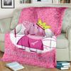 Princess Peppa Blanket Suitable for Sofas, Beds, Offices, And Camping - Perfect Gift for Halloween Christmas