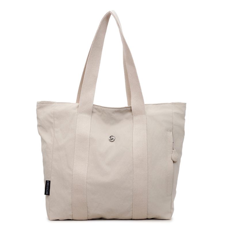 Large Capacity Bag Women's Lightweight Tote Bag Student Class Hand Shoulder Bag