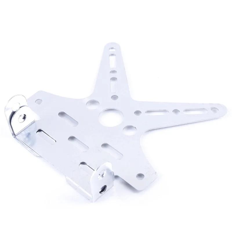 Akcesoria Ogólne do Motocykli Numer Tablicy Rejestracyjnej Motocykla Regulowany Uchwyt ze Stopu Aluminium Zewnętrzny