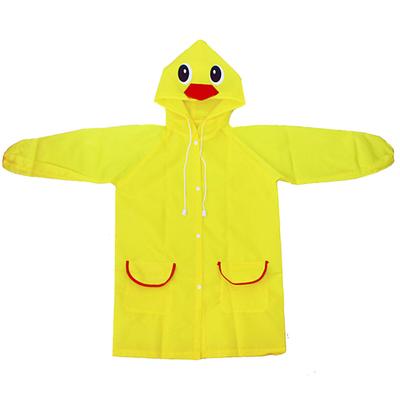 Animal Modeling Children"s Raincoat Colorful Cartoon Environmentally Friendly Student Rain Gear