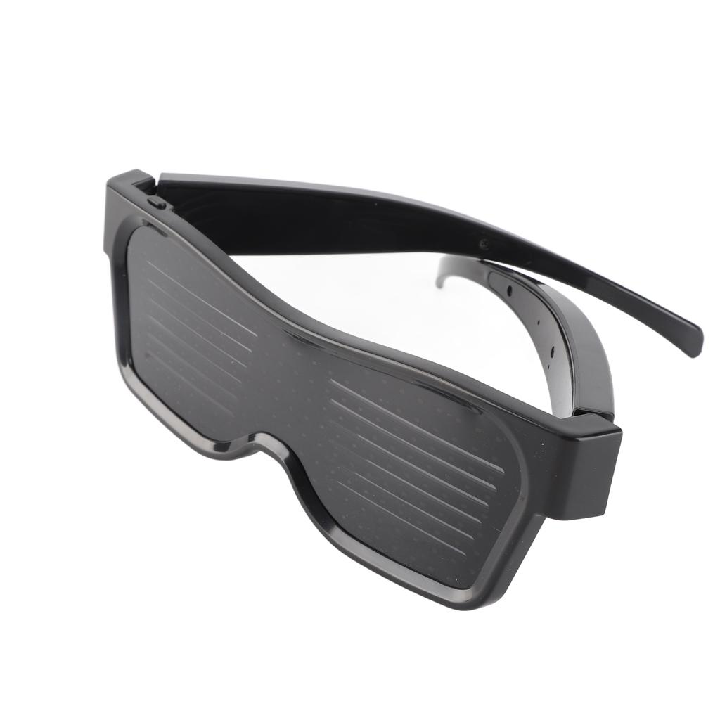 LED Glasses Customizable Bluetooth LED Glasses for Halloween and Birthday Parties