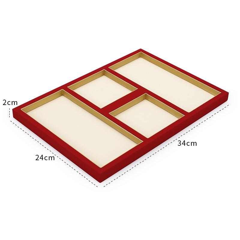 Bracelet Jewelry Displays Tray Jewellery Combination Showcase Pallet Counter Necklace Show Salver Jeweler Trinket Storage Tray