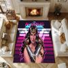 Warner (20) Personaliza tu alfombra con nombre, cojín para silla de oficina, regalo para dormitorio sala de estar del hogar.