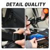 Waterproof Motorcycle Front Bag TPU Touch Screen Motorbike Scooter Handlebar Storage Pack Large Capacity Polyester Black Bags