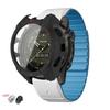 Strap+Case For Garmin Fenix 8 47 51mm Tempered Glass Cover Magnetic Silicone Band QuickFit Bracelet Protector Fenix8 Accessories