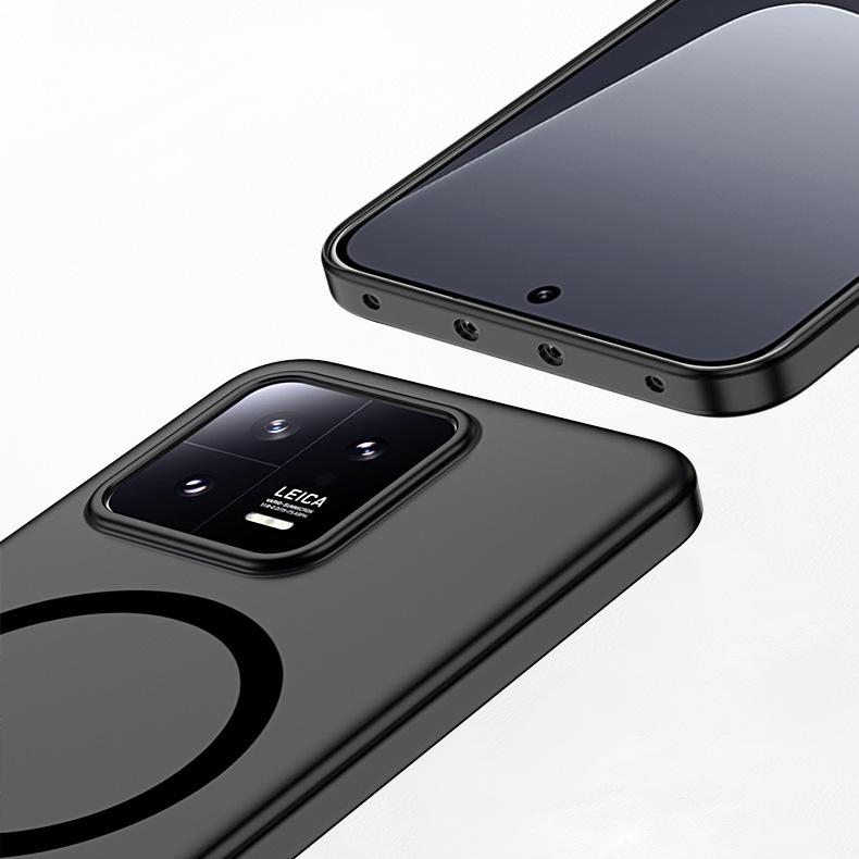 Applicable To Xiaomi 11PRO Ice Mist Skin Sense Magnetic Mobile Phone Case 11Ultra Semi-transparent PC Ultra-thin Anti-drop Hard Protective Case