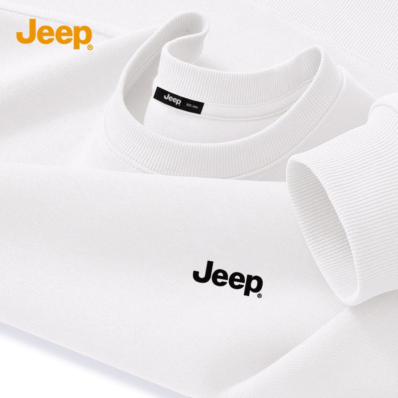 JEEP Men's Heavyweight Crew Neck Sweatshirt
