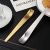 Tea Espresso Long Handle Flat Head Ice Cream Stirrer Ice Cream Spoons Stirring Tool Teaspoon