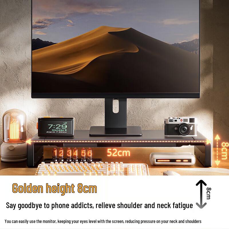 llano Q5 Adjustable Monitor & Laptop Riser