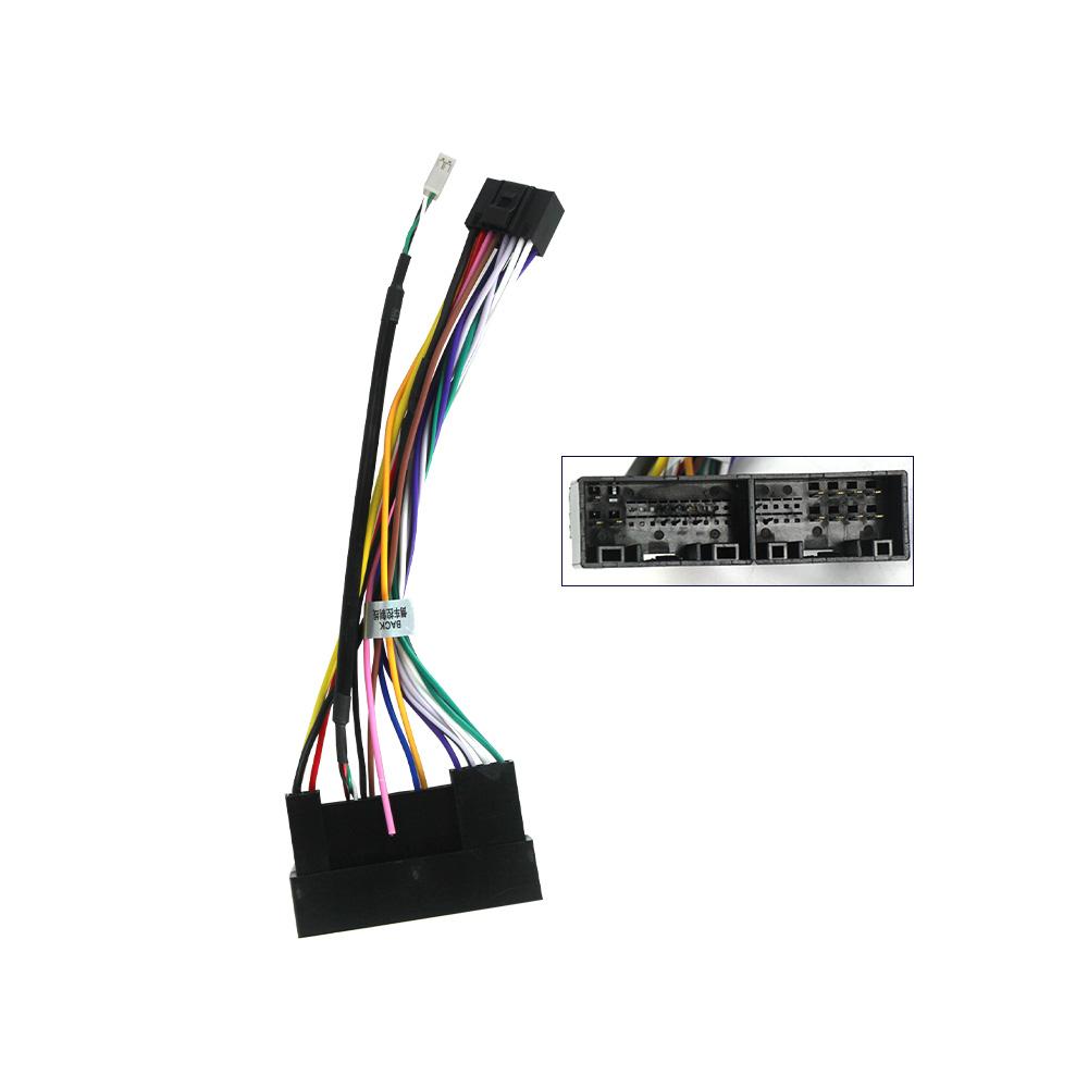 16pin Car Radio Power Cable Harness Wire Adapter For Hyundai Elantra Accent Azera i10 i20 i30 ix55 Tucson KIA Carens Picanto Rio Radio Accessories 4