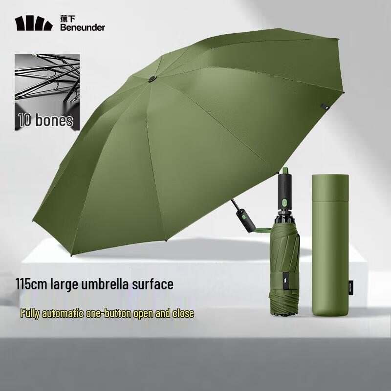 Jiaoxia Large 10-Rib Manual Foldable Umbrella