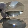 Lentilă Fresnel Optică Mare din Plastic PMMA de 300mm Concentrator Solar Mărire Distanță Focală 120 220 400 360mm 1BUC