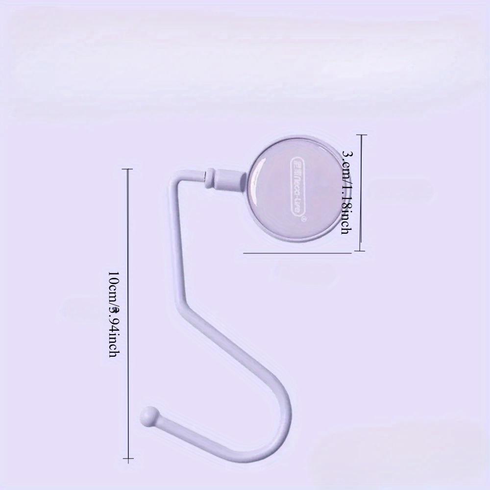 1 Pcs Cute Morandi Bag Hook Heavy Table Purse Bag Hooks Travel Handbag Table Side Bag Hanger Office Desk Organizers