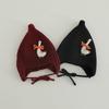 Cute Baby Knitted Hat Winter Warm Beanie Cap with Earflap Cartoon Animal Kids Boy Girl Ear Protection Hats