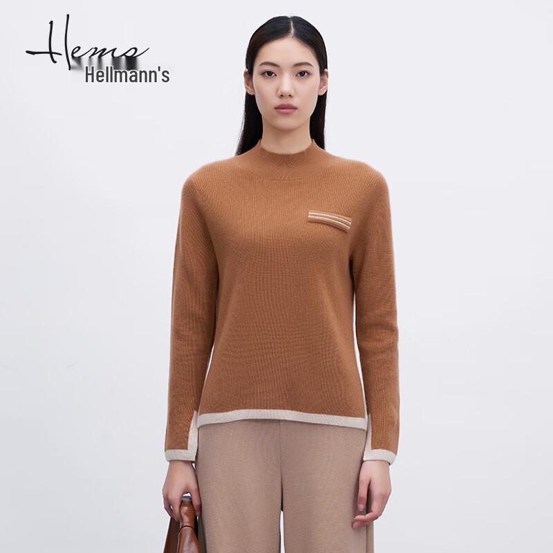 HAIRMANS Women's Semi-High Neck Cashmere Blend Sweater