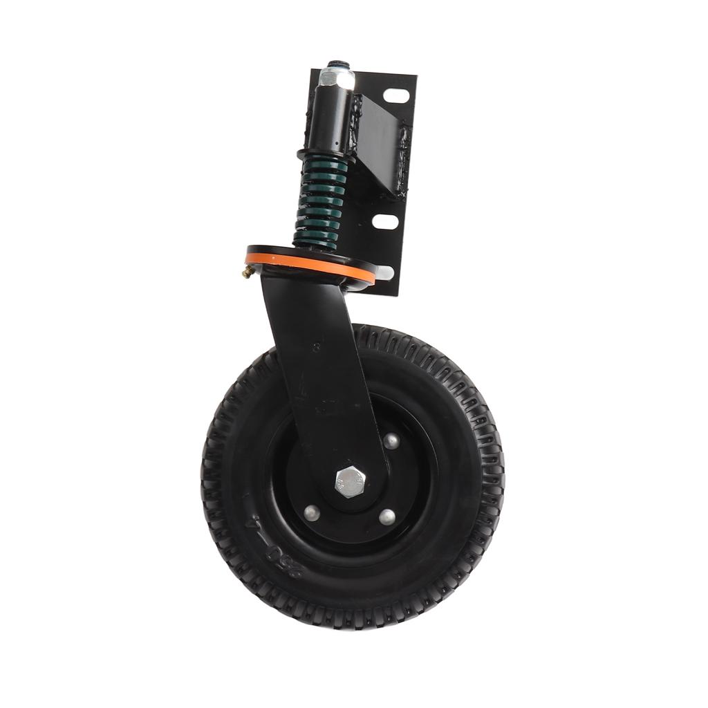 Roue de portail de clôture à ressort amortisseur Universelle en caoutchouc pour divers terrains 600 lb