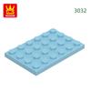 Non-Toxic 31Pcs/Lot 3032 4X6 Basic Plate Board Building Blocks Moc Parts Compatible With Bricks Educational Children'S Toys Gift Box