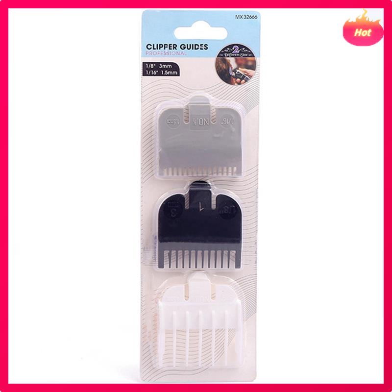 15 Pieces Of Universal Hair Clipper Limit Comb Limit Comb Haircut Tools Electric Clipper Caliper 1.5Mm / 3Mm / 4.5Mm