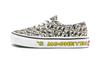 Mooneyes X Authentic Casual Low Top Kids' Skateboarding Shoes Black White Yellow Children Aged 3 7 Years Old VN0A3UIVYB2