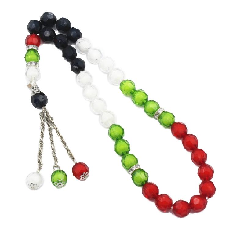 10mm Gebetsperlen Islam Zähler 33 Fingerperlen Muslimisches Rosenkranz Religiöser Schmuck