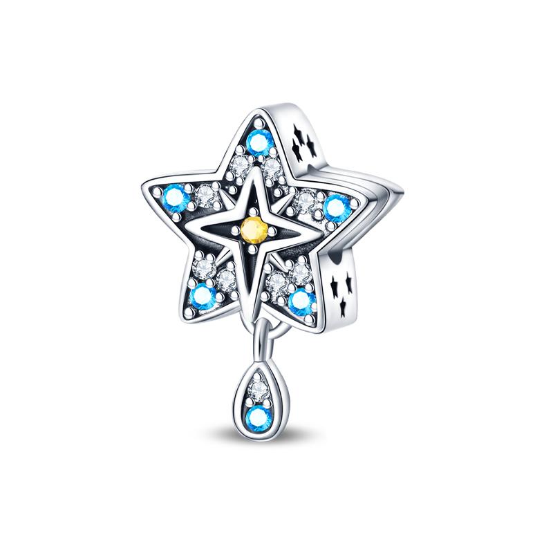 Lovers Charms 925 Silver Star Moon Sun Magic Tarot Cards Pendants Fit Qikaola 925 Original Bracelets DIY Birthday Jewelry Gifts