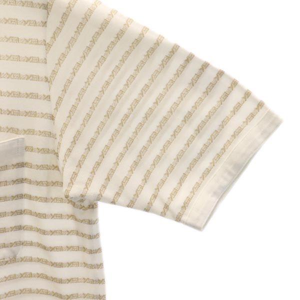 YVES SAINT LAURENT Total pattern logo Short sleeve Polo shirt L Men's Used