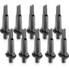 5/10Pcs  Stone Splitting Tools Heavy Duty Steel Rock Splitting Wedges and Feather Shims for Concrete Rock Stone 5/8 Inch