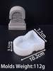 3D Multi Style Relief Cross Tombstone Candle Mold DIY Halloween Skull Soap Silicone Molds Plaster Resin Craft Making Home Decor