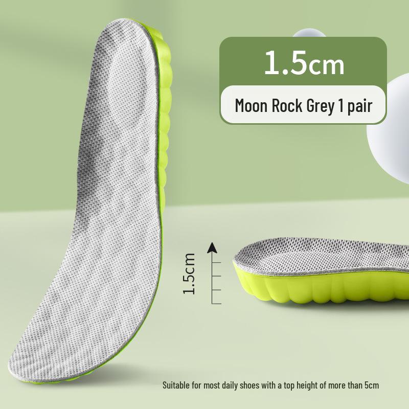 

Стельки для увеличения роста: Впитывающие пот, устойчивые к запаху вкладыши для мужчин и женщин, идеально подходят для ботинок Мартин и спортивной обуви 41-42