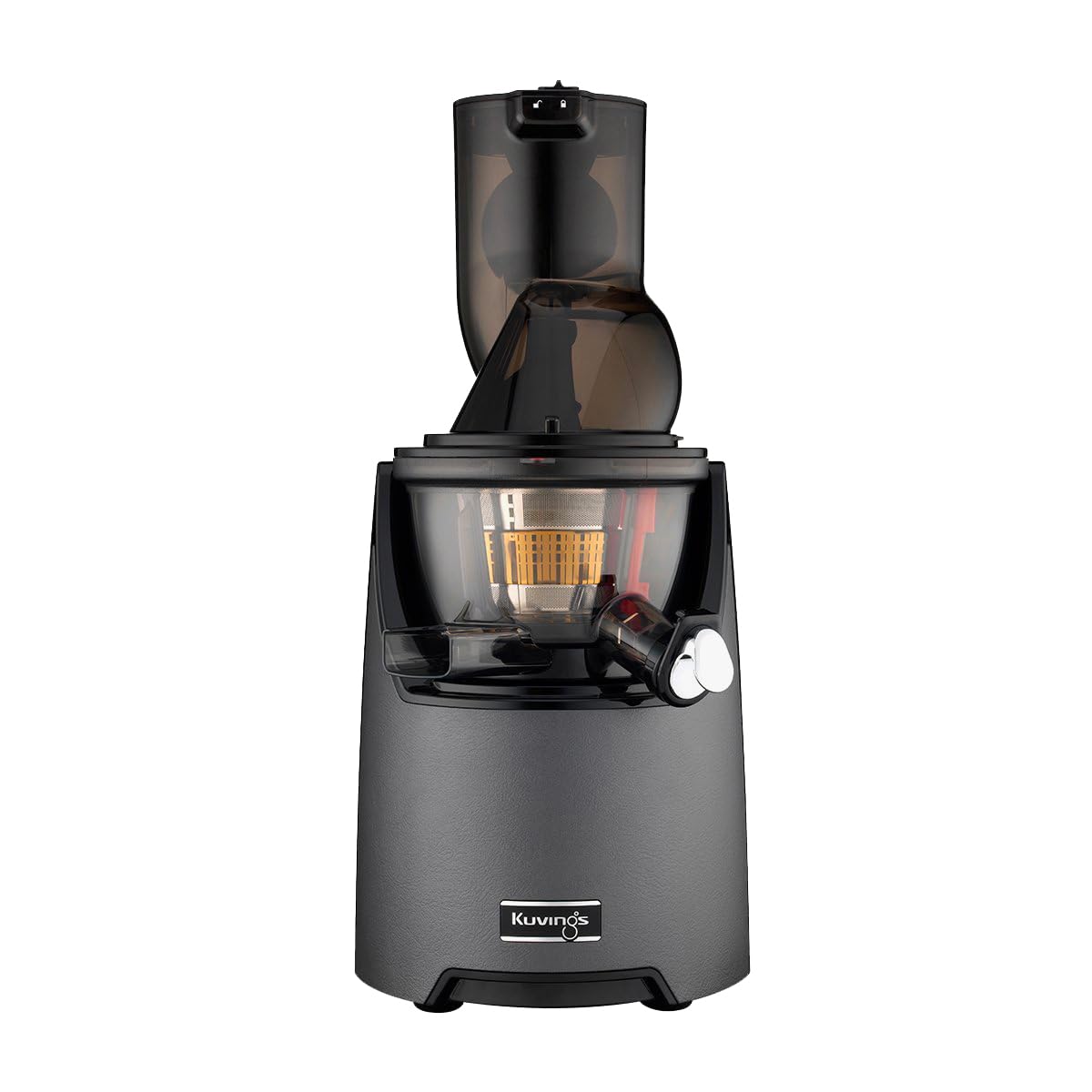 

Соковыжималка Kubins Whole Slow Juicer с 82-миллиметровым слотом, в который можно положить все необходимое. Премиальный корпус с отделкой из натуральной кожи EVO-820 (бронза)